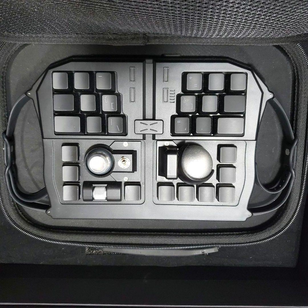 GraBSHELL キーボード 変形キーボード ブラック