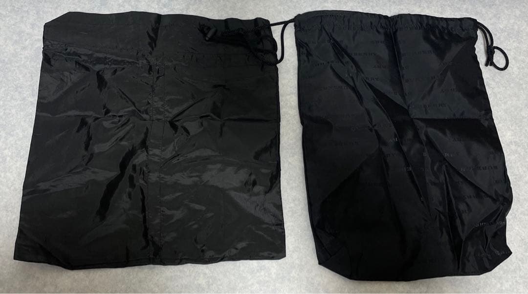 【希少】バーバリーゴルフ 2way ボストンバッグ ブラック ロゴ レザー　②