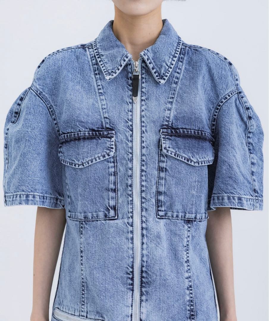 TOGA TOO トーガトゥ　Denim mini dress デニムミニドレス