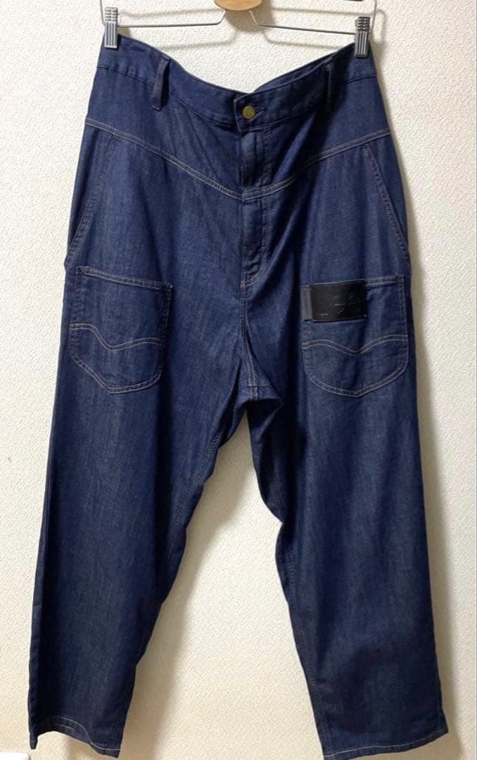 メルシーボークー Leeコラボ うしろまえデニムパンツ