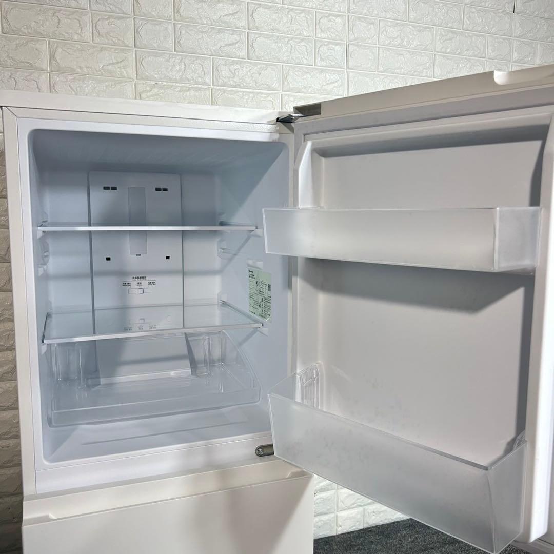 Panasonic 冷蔵庫 NR-B16C1-W 156L 2024年 D093