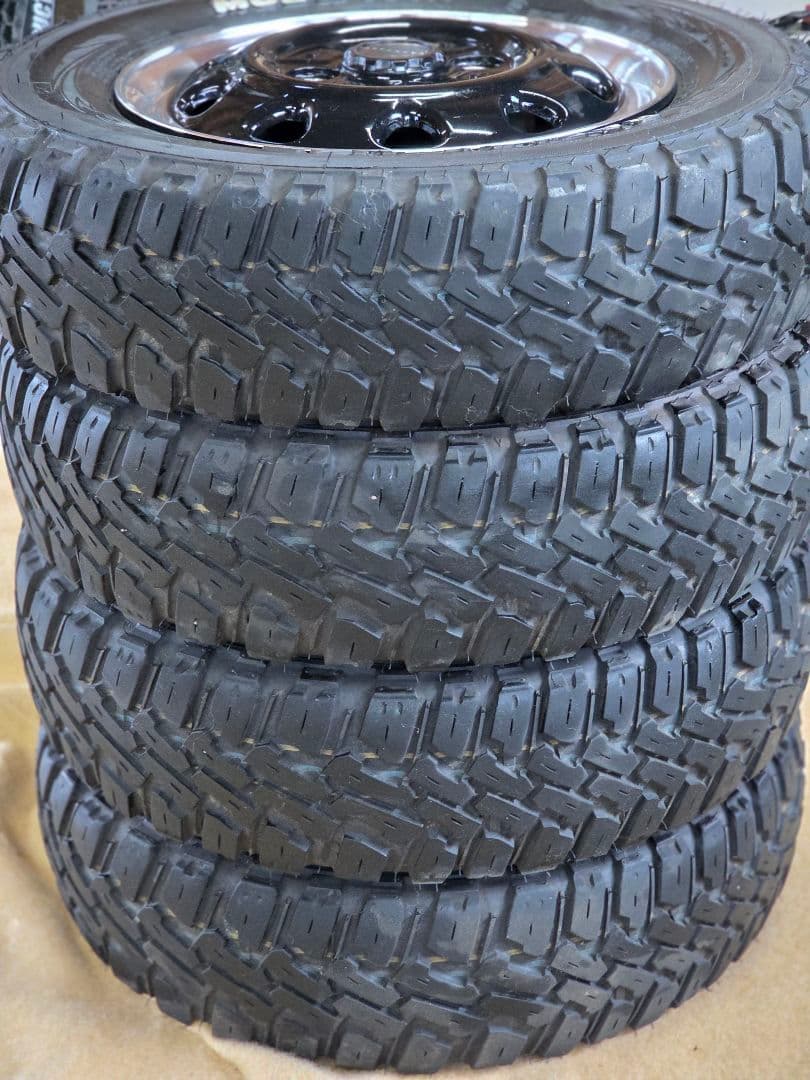 アゲアゲ軽自動車 タイヤ・ホイールセット 145/80R12LT足元決まります