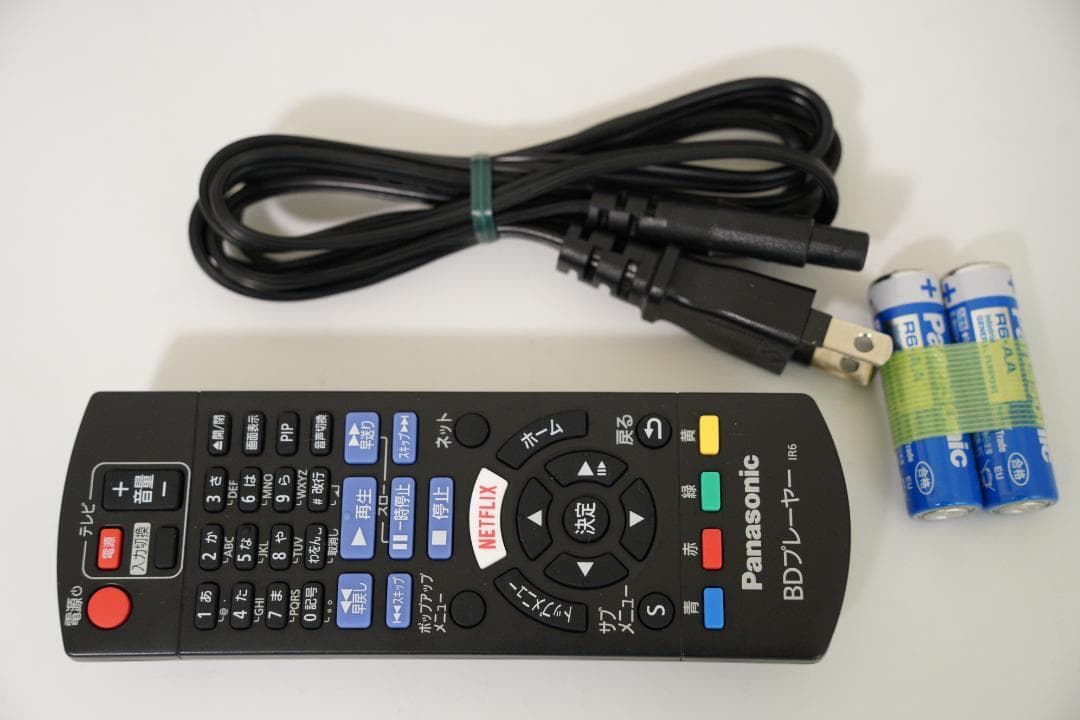 Panasonic パナソニック BDプレーヤー DMP-BDT180 リモコン