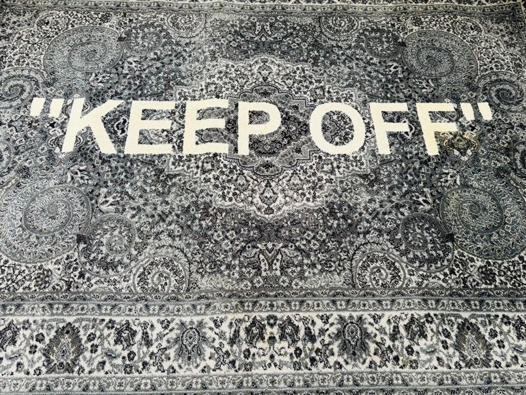 ラグ・カーペット Virgil Abloh x IKEA OFF-WHITE peko