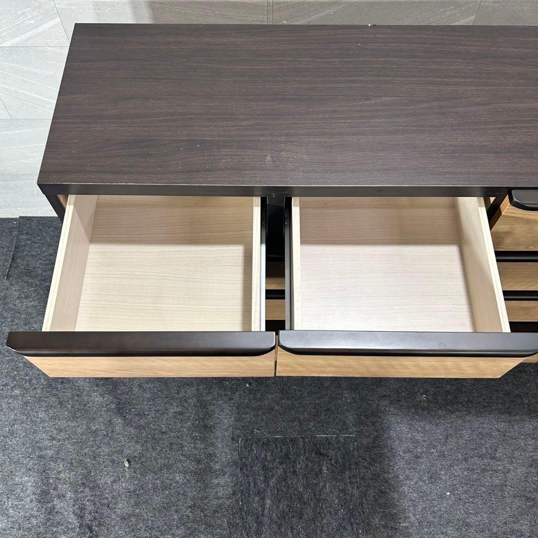 ニトリ ローチェスト ニーズ3 チェスト 4段 タンス ブラウン d4546