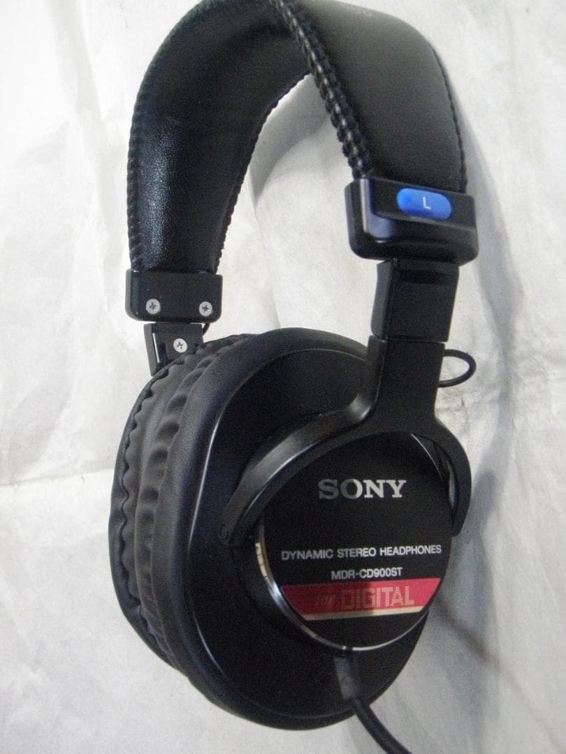 SONY MDR-CD900ST 新品互換イヤーパッド交換済 音出確認 108