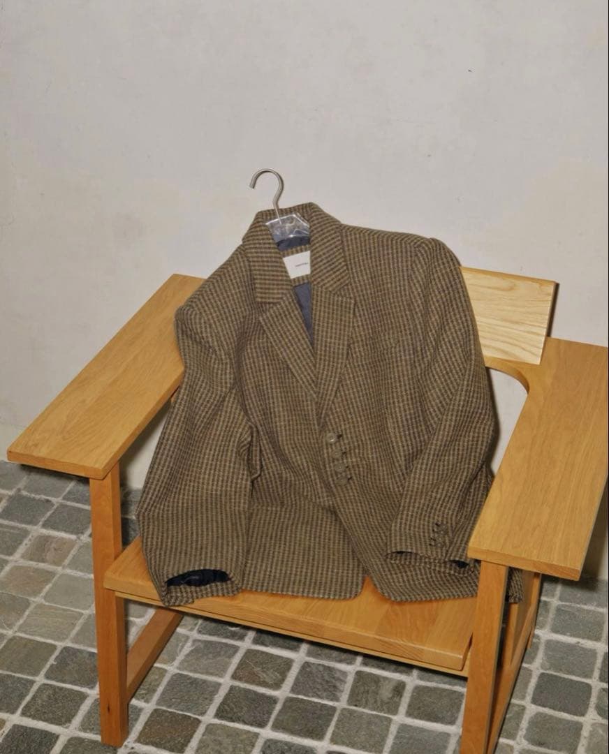 ジャケット・アウター todayful Wool100% Check Jacket