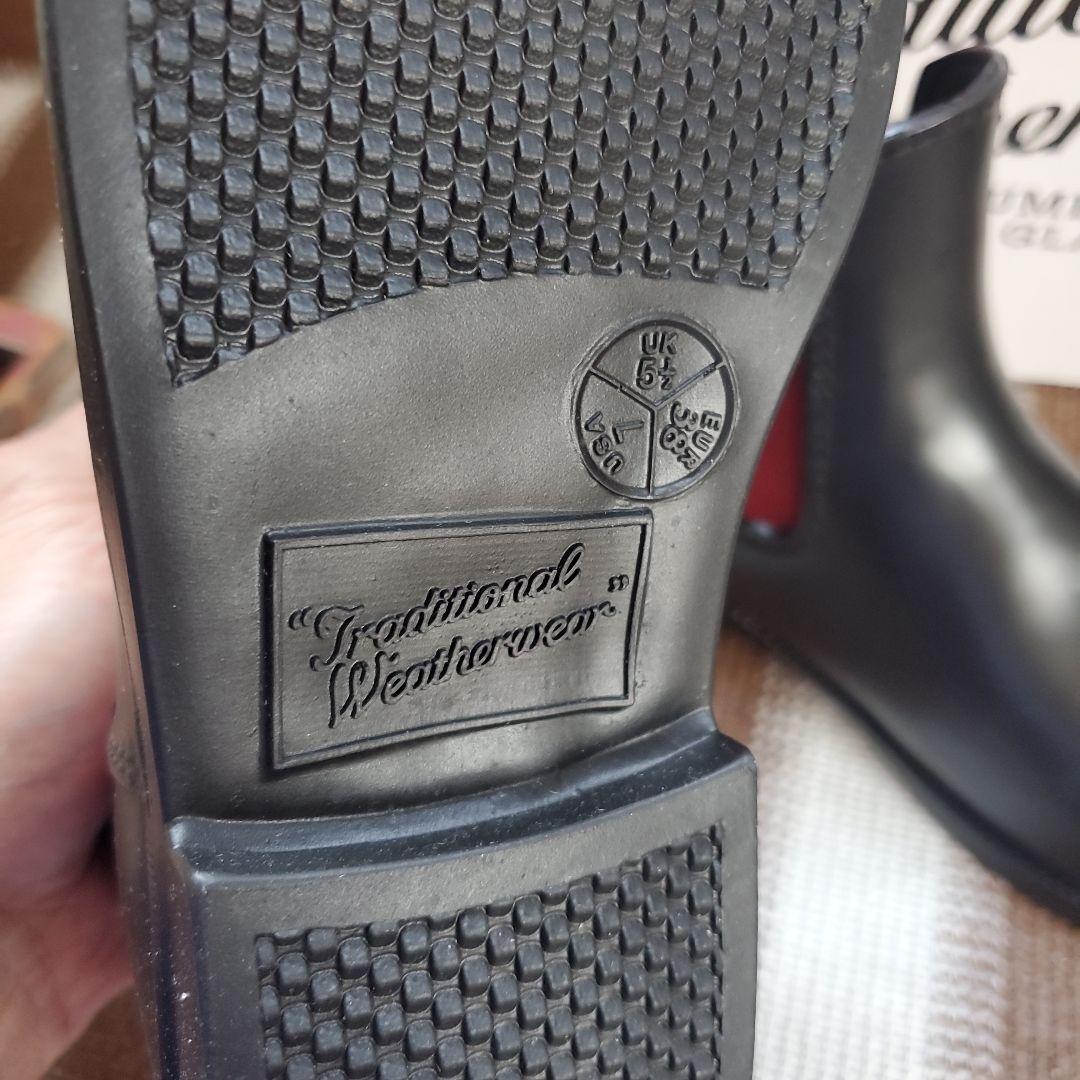 ☆未使用☆23.5センチ。トラディショナル☆サイドゴア☆レインブーツ☆ブーティー