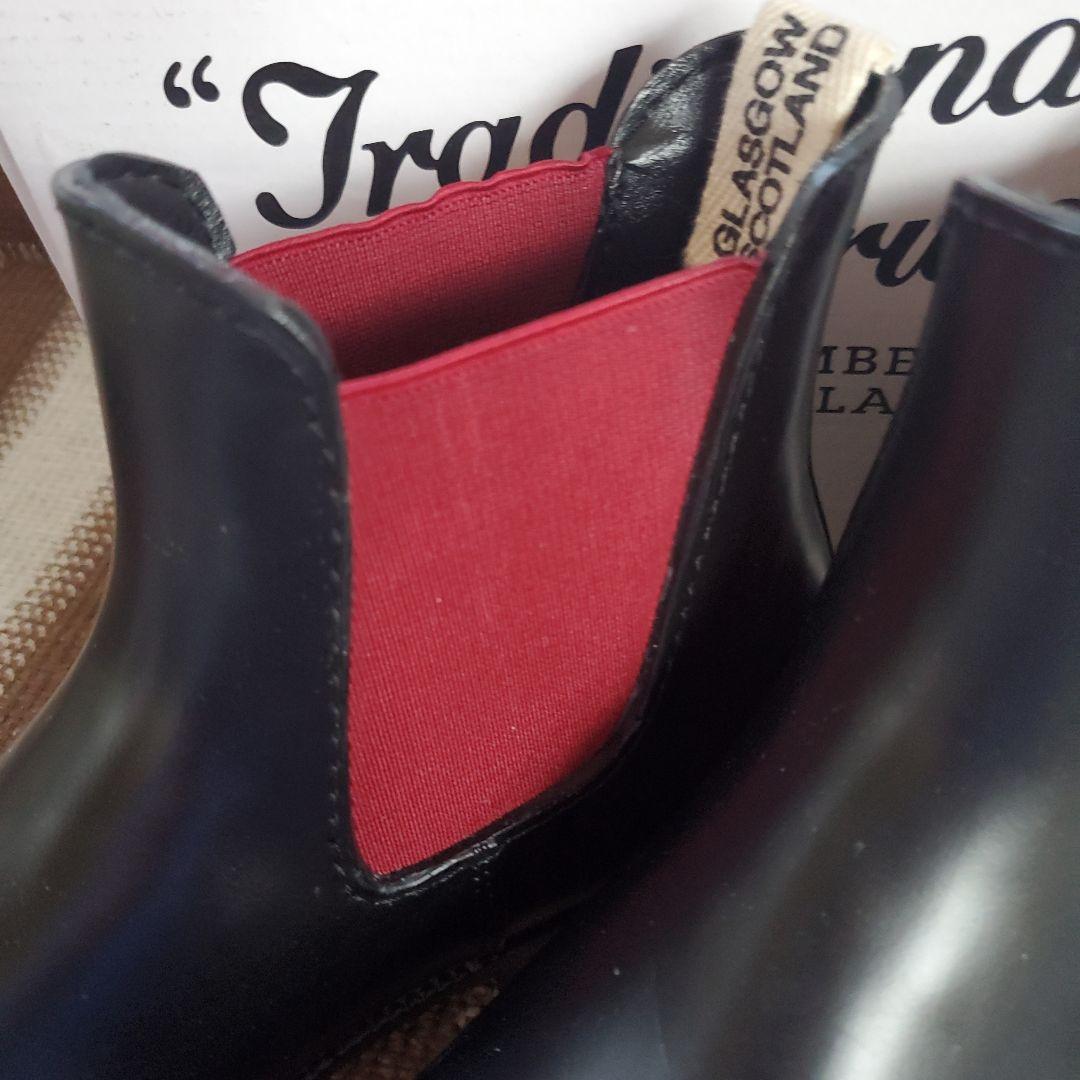 ☆未使用☆23.5センチ。トラディショナル☆サイドゴア☆レインブーツ☆ブーティー