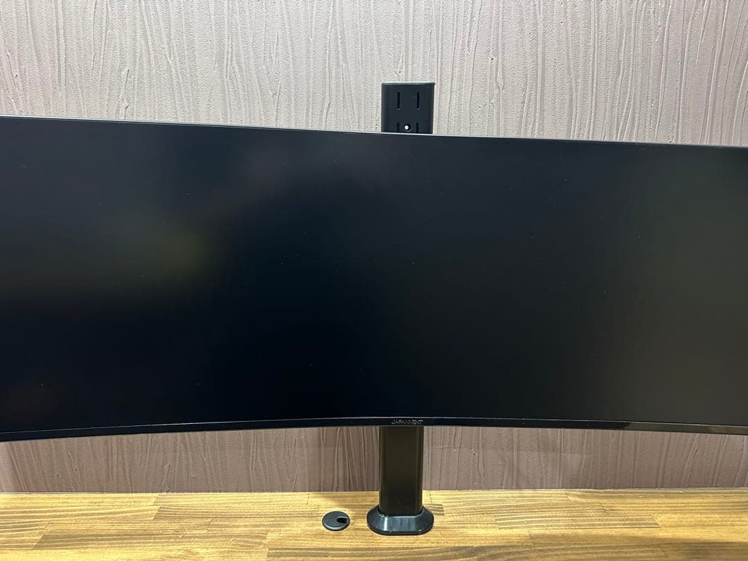 JAPANNEXT 49インチ曲面IPSパネル デスクワーク液晶モニター