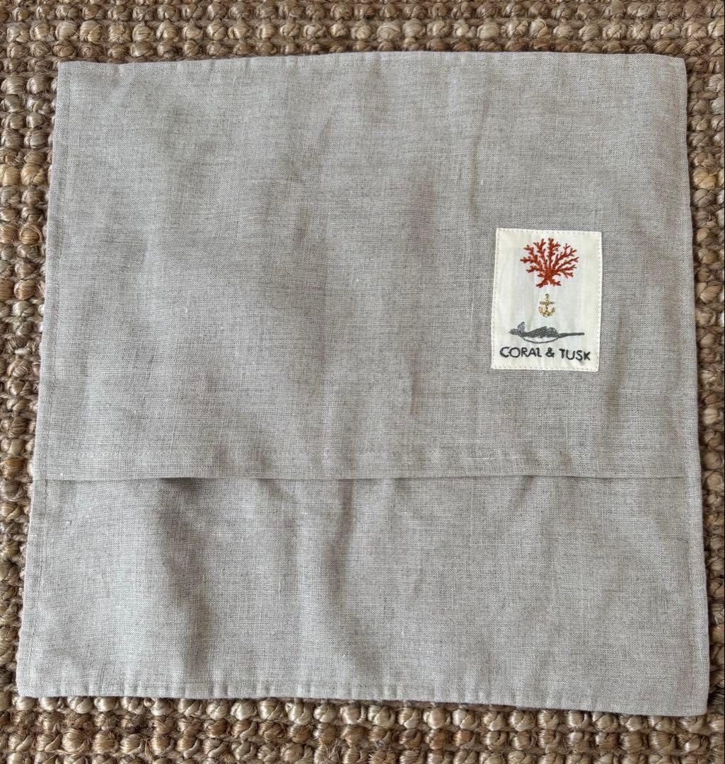 CORAL & TUSK クッションカバー コーラルアンドタスク