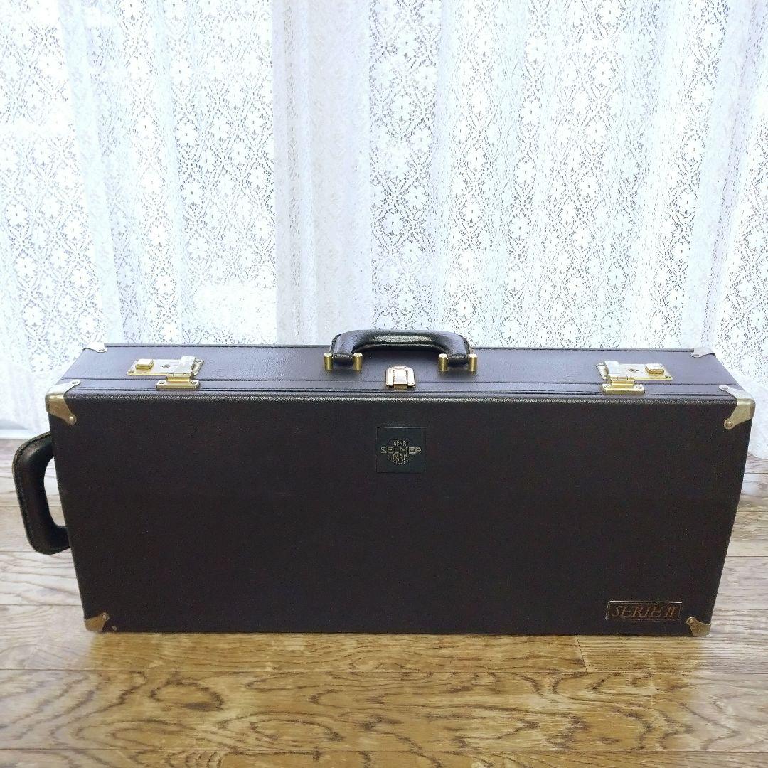 セルマー アルトサックス ハードケース ブラウン