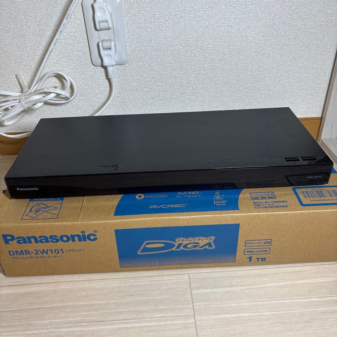 Panasonic DMR-2W101 DIGA ブルーレイレコーダー