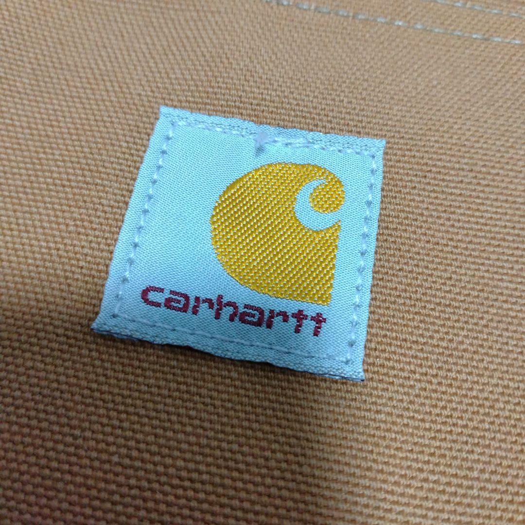 ★米国製本物W36*L30ノンウォッシュCARHARTTダブルニーB01ブラウン