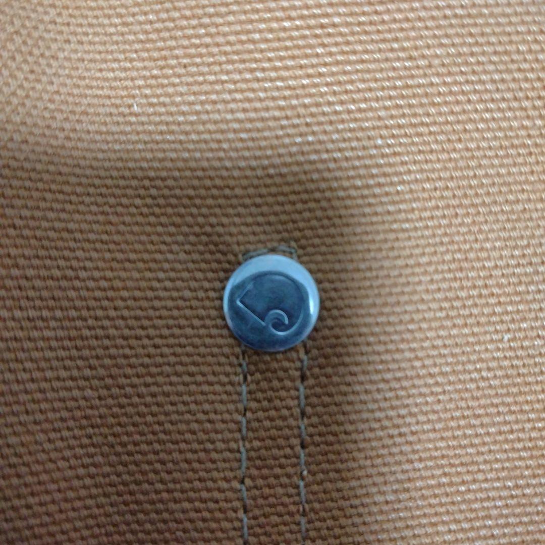 ★米国製本物W36*L30ノンウォッシュCARHARTTダブルニーB01ブラウン