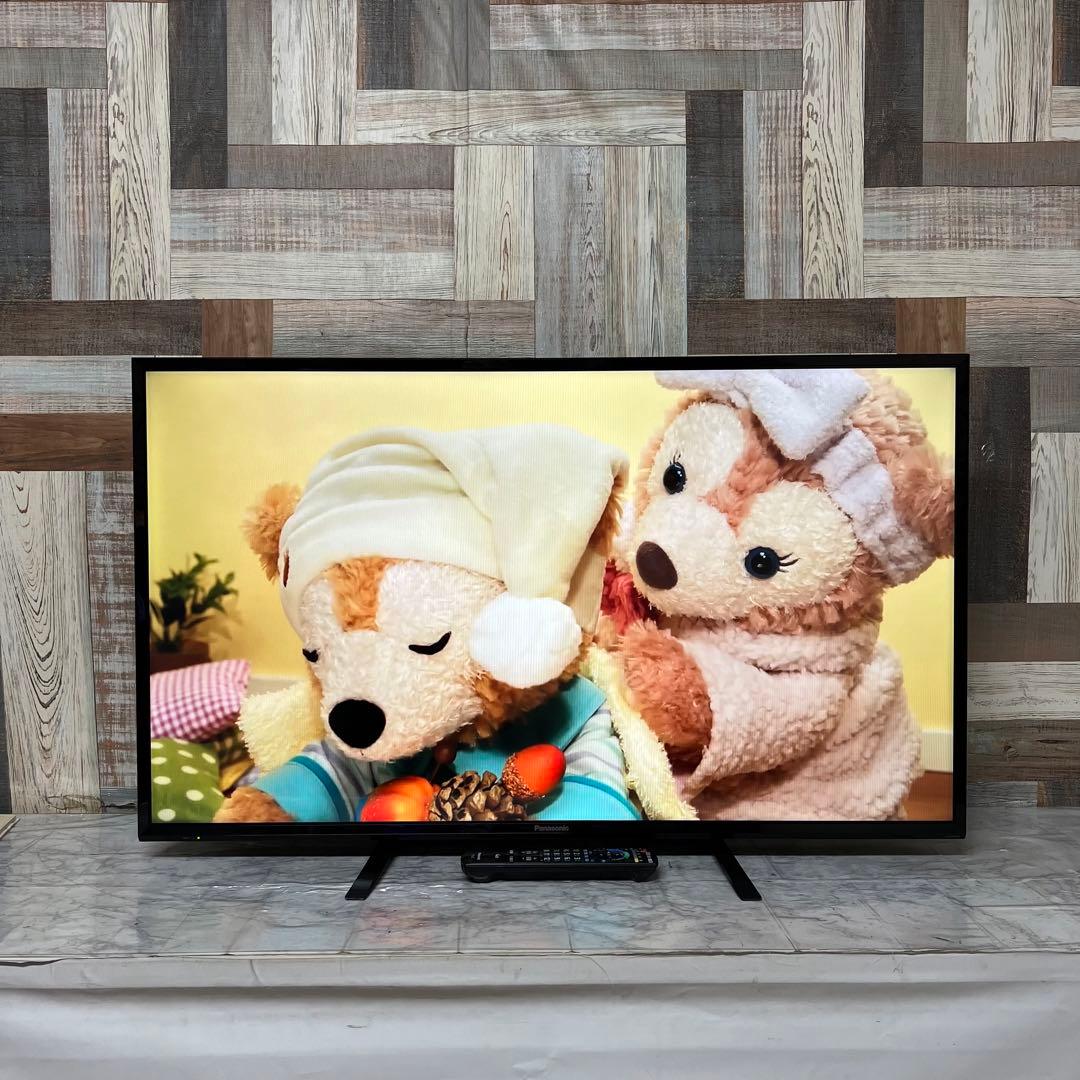 即日受渡❣️全国送料込5年前購入パナソニックVIERA43型液晶テレビ新品リモコン