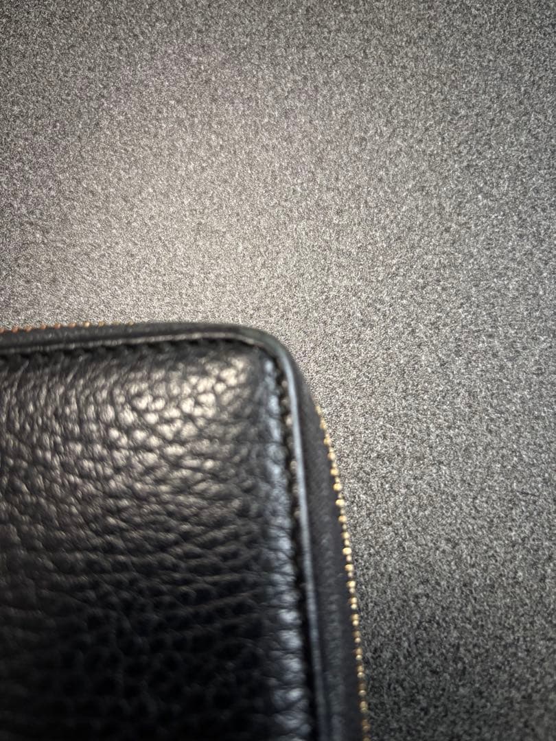 Gucci ブラックレザー 長財布　正規品