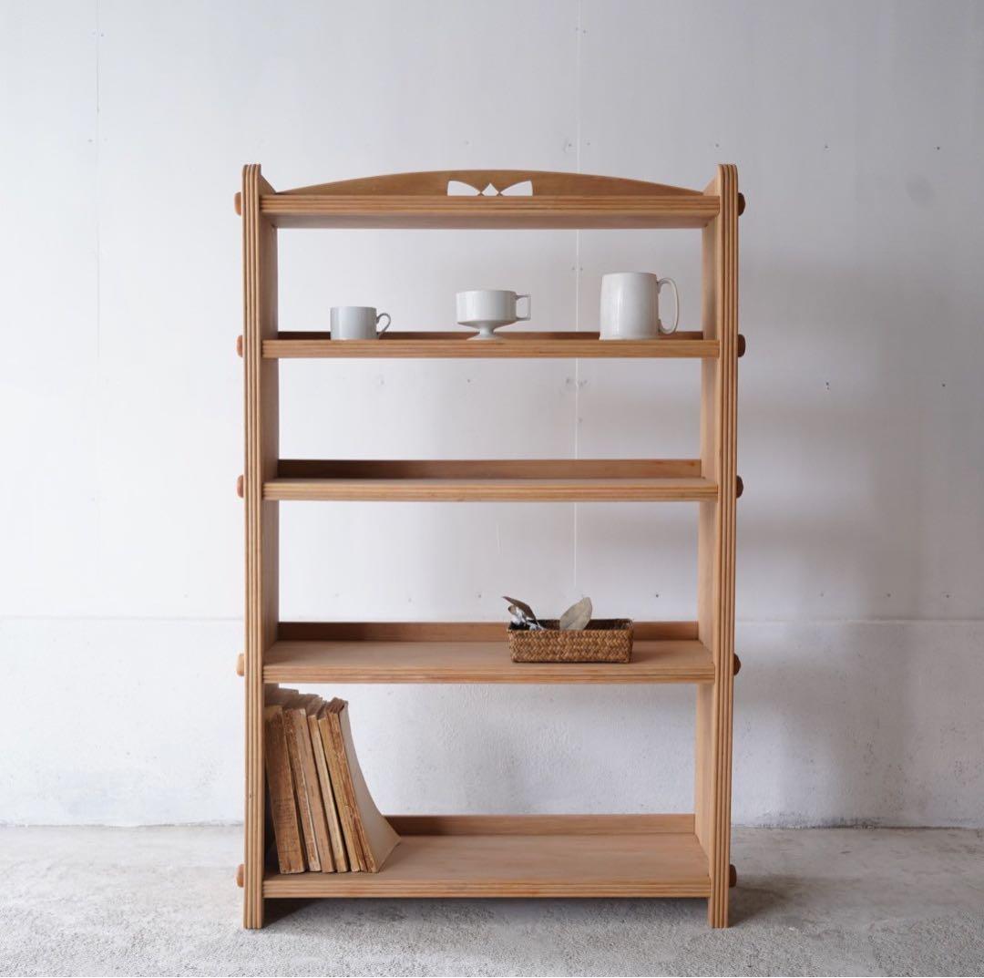 5段のオープンラック