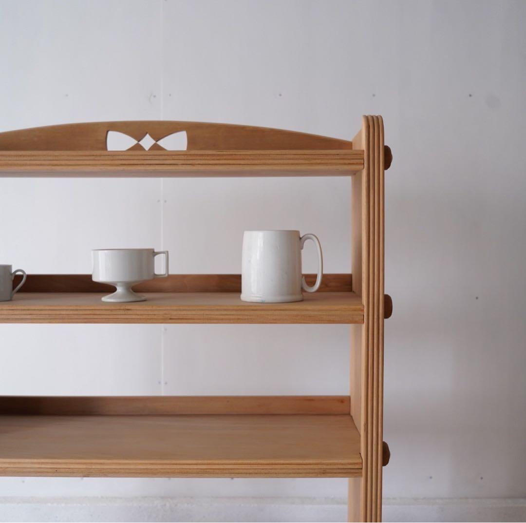 5段のオープンラック