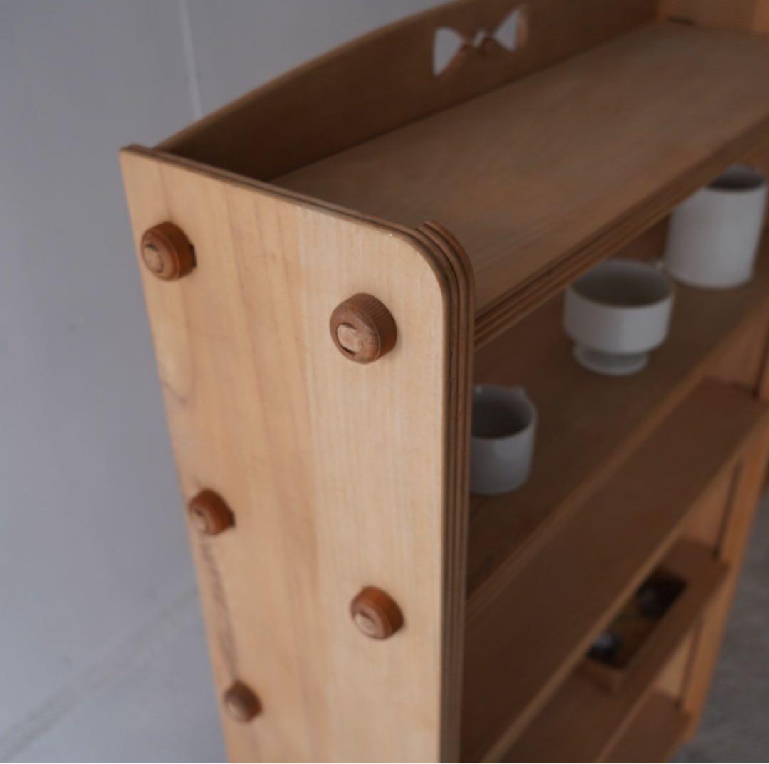 5段のオープンラック