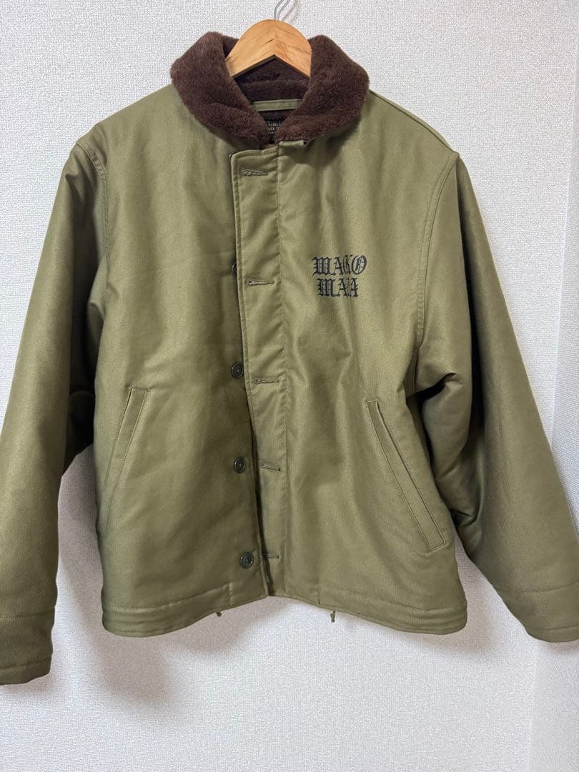 WACKO MARIA N-1 DECK デッキ ジャケット アルパカ