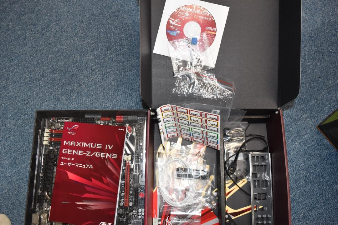 ASUS MAXIMUS IV GENE-Z/GEN3 CPU メモリセット