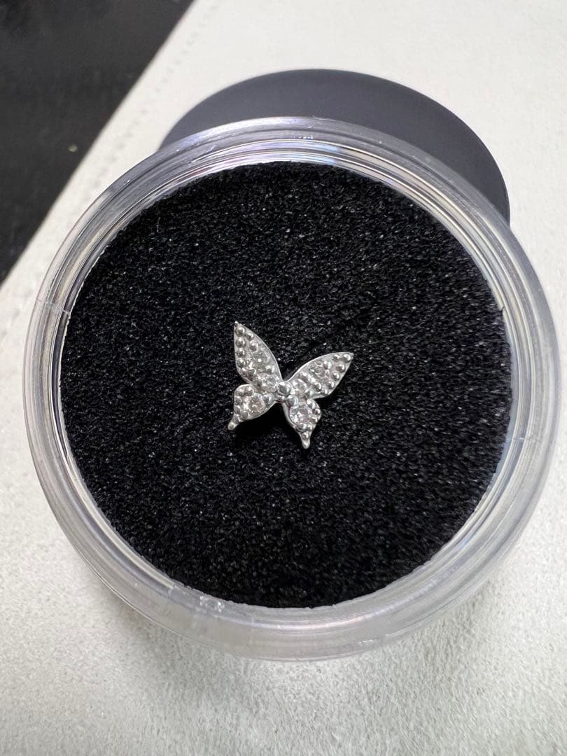 PICOLLET★片耳用プラチナピアス