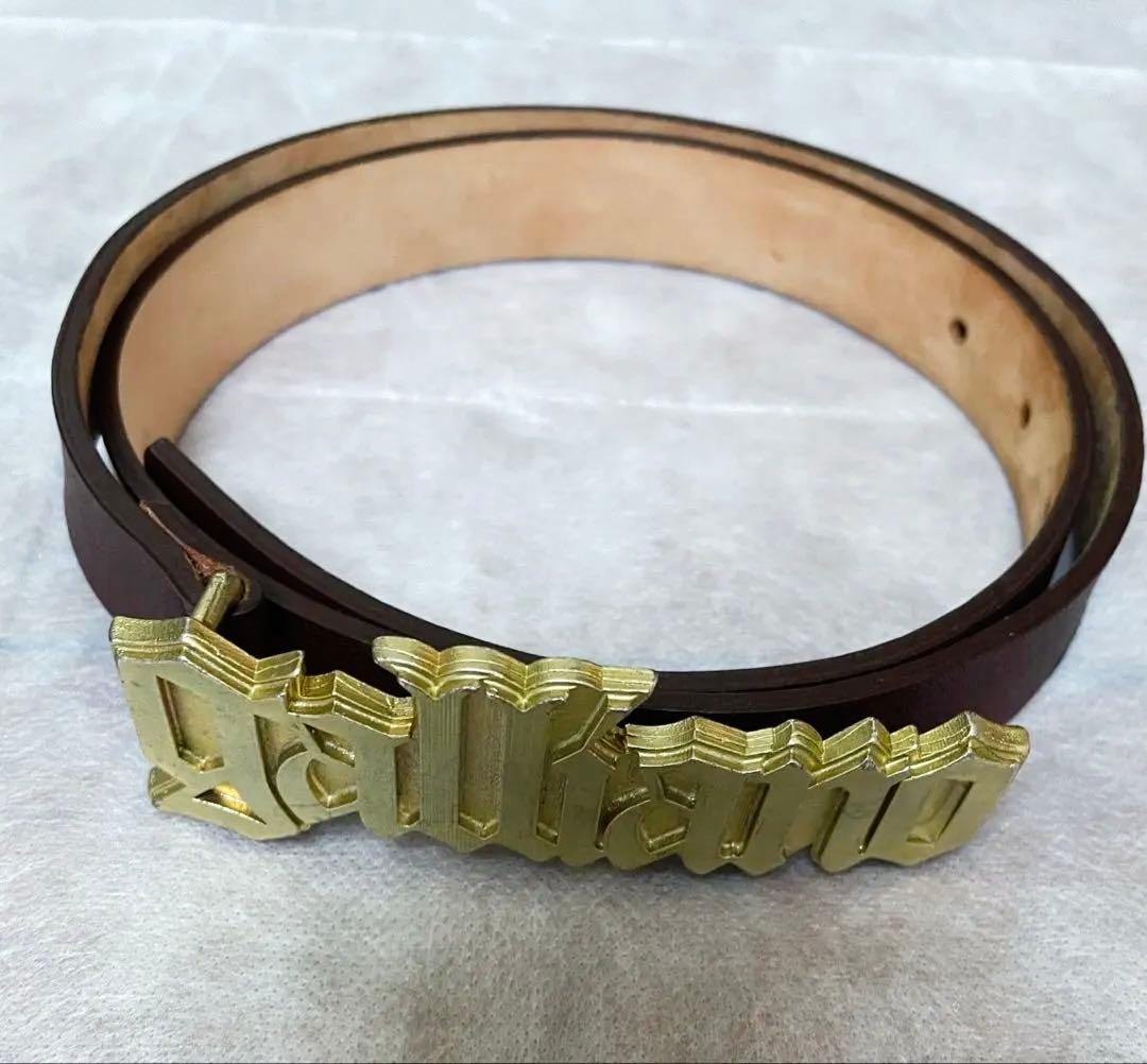 希少 galliano JOHN GALLIANO ガリアーノ ロゴベルト 85