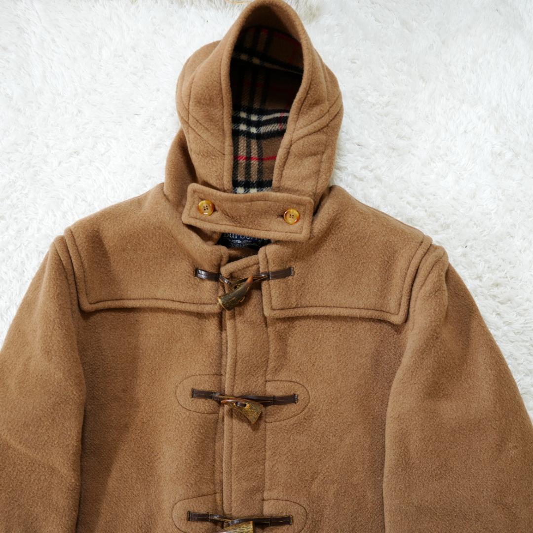 【美品】BURBERRY　バーバリー　ノバチェック柄ダッフルコート　L相当