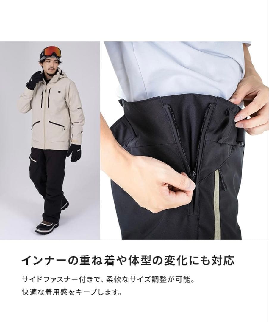 nnoun スキーウェア 25/26モデル上下セットMサイズ