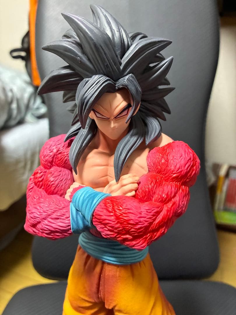 ドラゴンボール　ガレージキット　フィギュア　超サイヤ人4　孫悟空　ベジータ