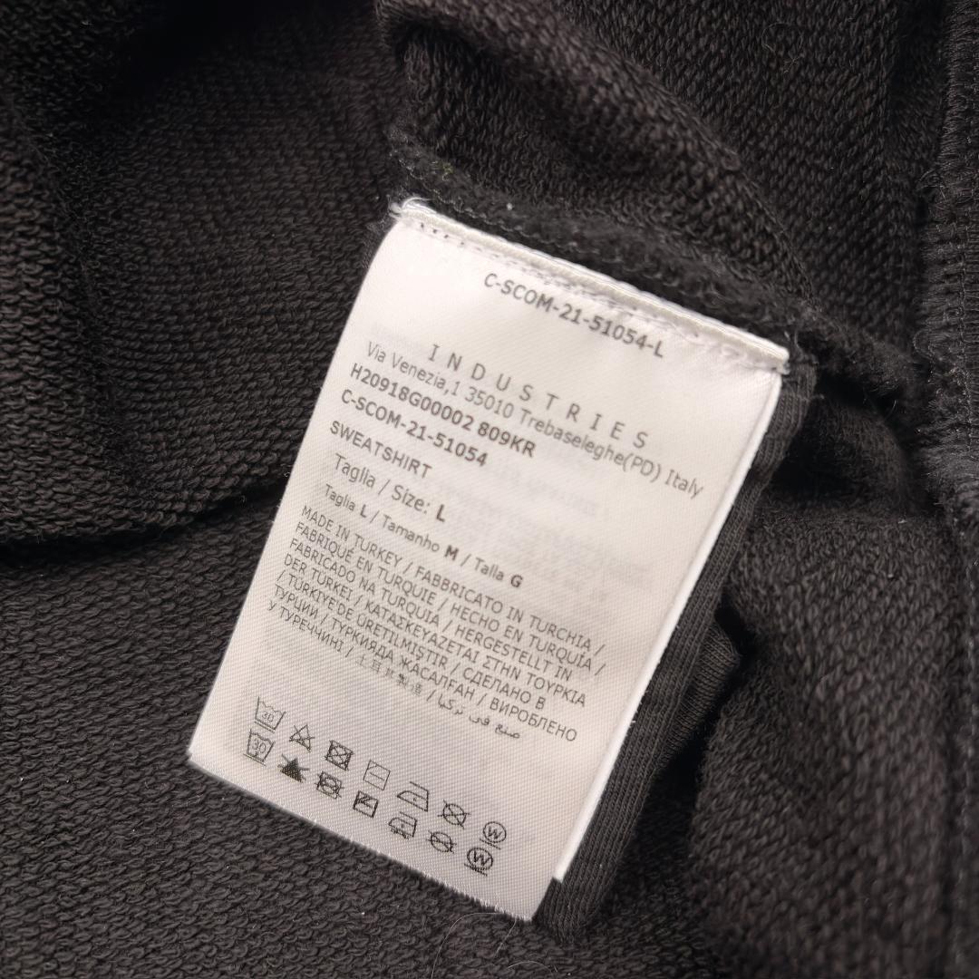 中古品 MONCLER ワッペン付きスウェット　トレーナー モンクレール