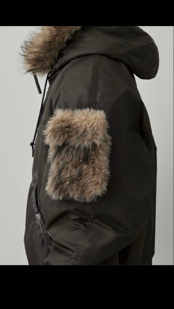 た*し様 GRANCY ファー ポケット デザイン フェード N2B ジャケット