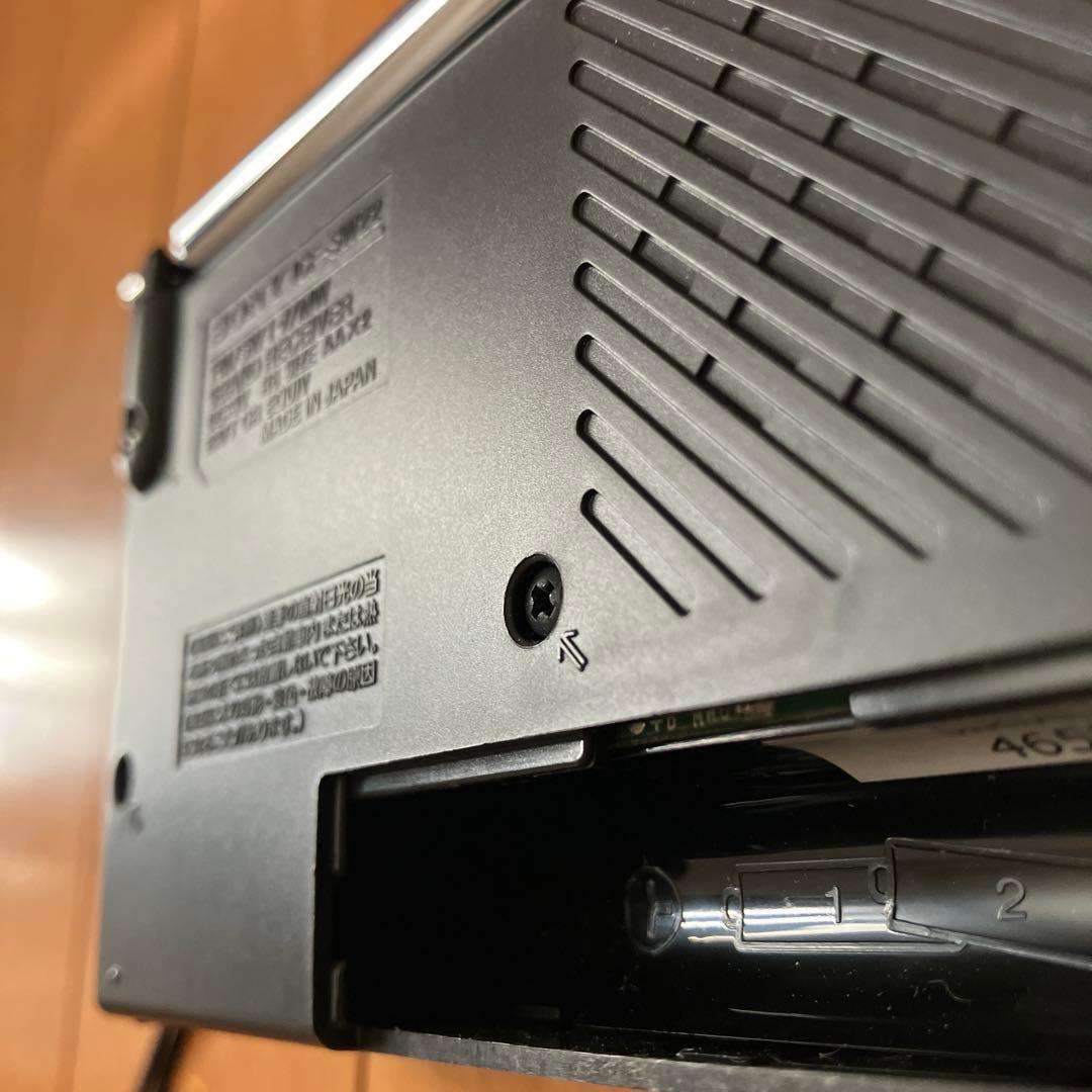 SONY ICF-SW22 9バンドポータブルラジオ 美品　ラジオ受信確認済み