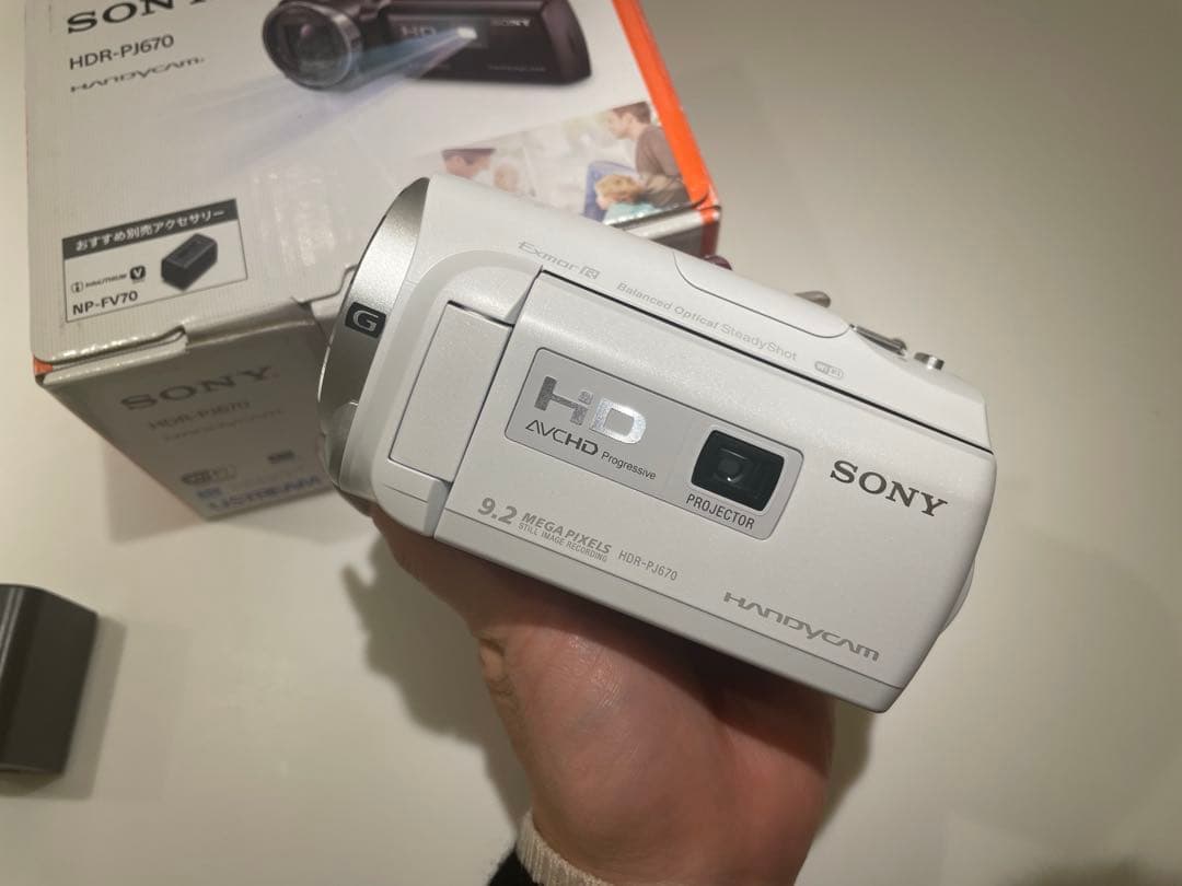 SONY HDR-PJ670 ハンディカムセット