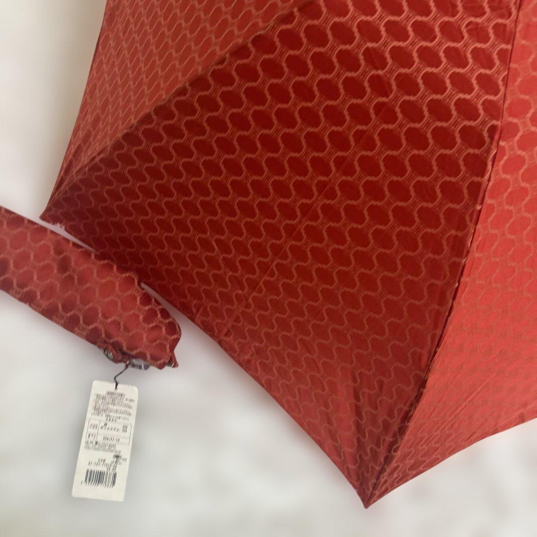 ✨未使用・タグ付き✨セリーヌ CELINE マカダム 総柄 折り畳み傘 ボルドー