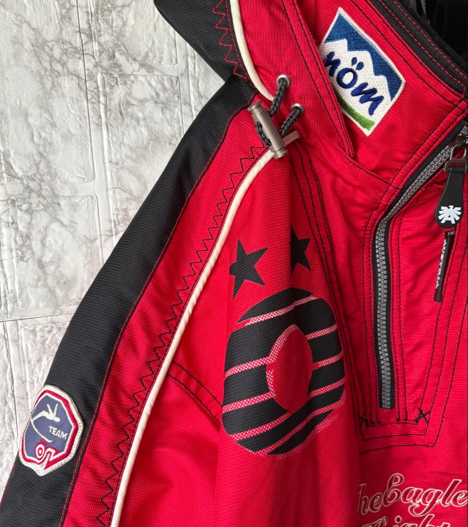 asics オーストリアチーム　スキーウェア　スノボウェア　ビンテージ　メンズL