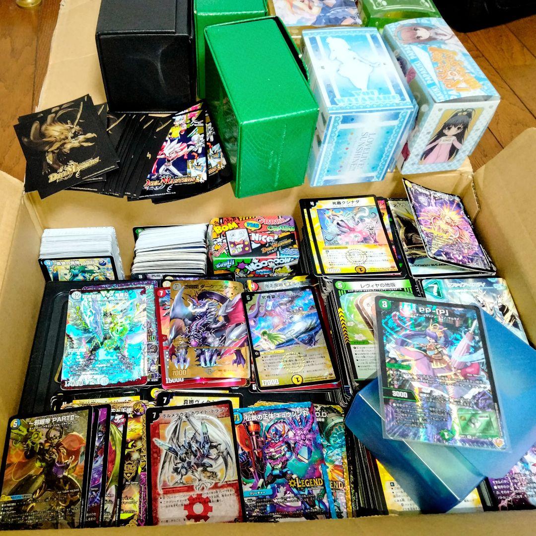 デュエルマスターズ　引退　大量　まとめ売り　レアカード　ボックス　スリーブ