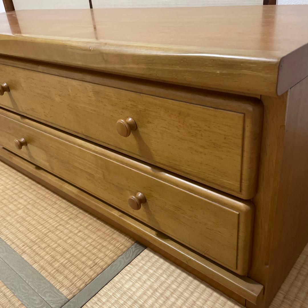 びじまま‼️karimoku 木製チェスト 2段