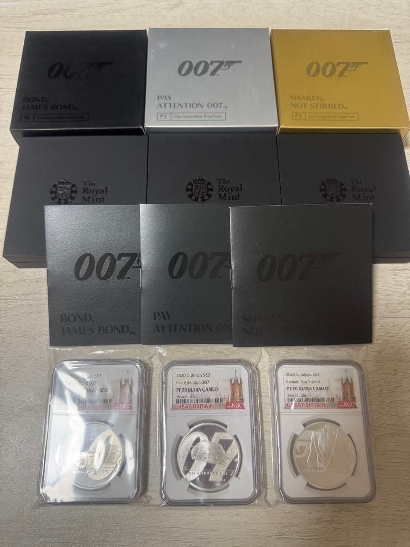 【katanonoko】ロイヤルミント007 銀貨　