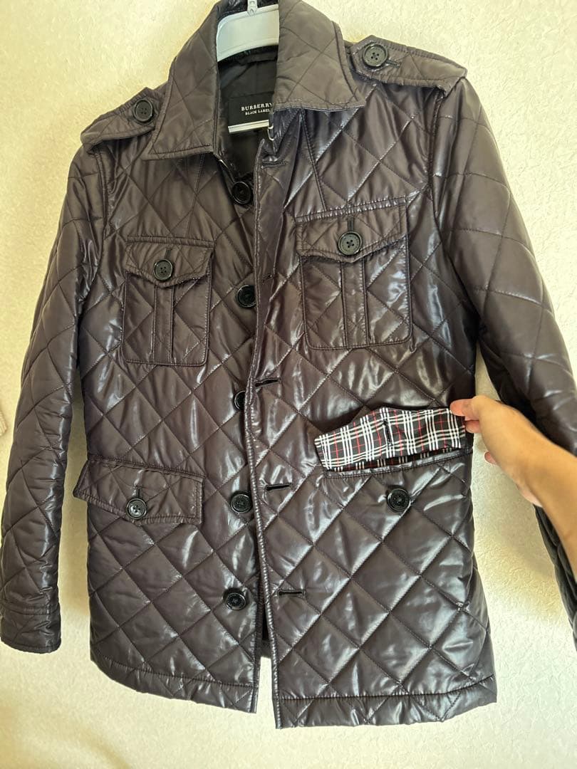 バーバリー　ブラックレーベル　ダウンジャケット　M