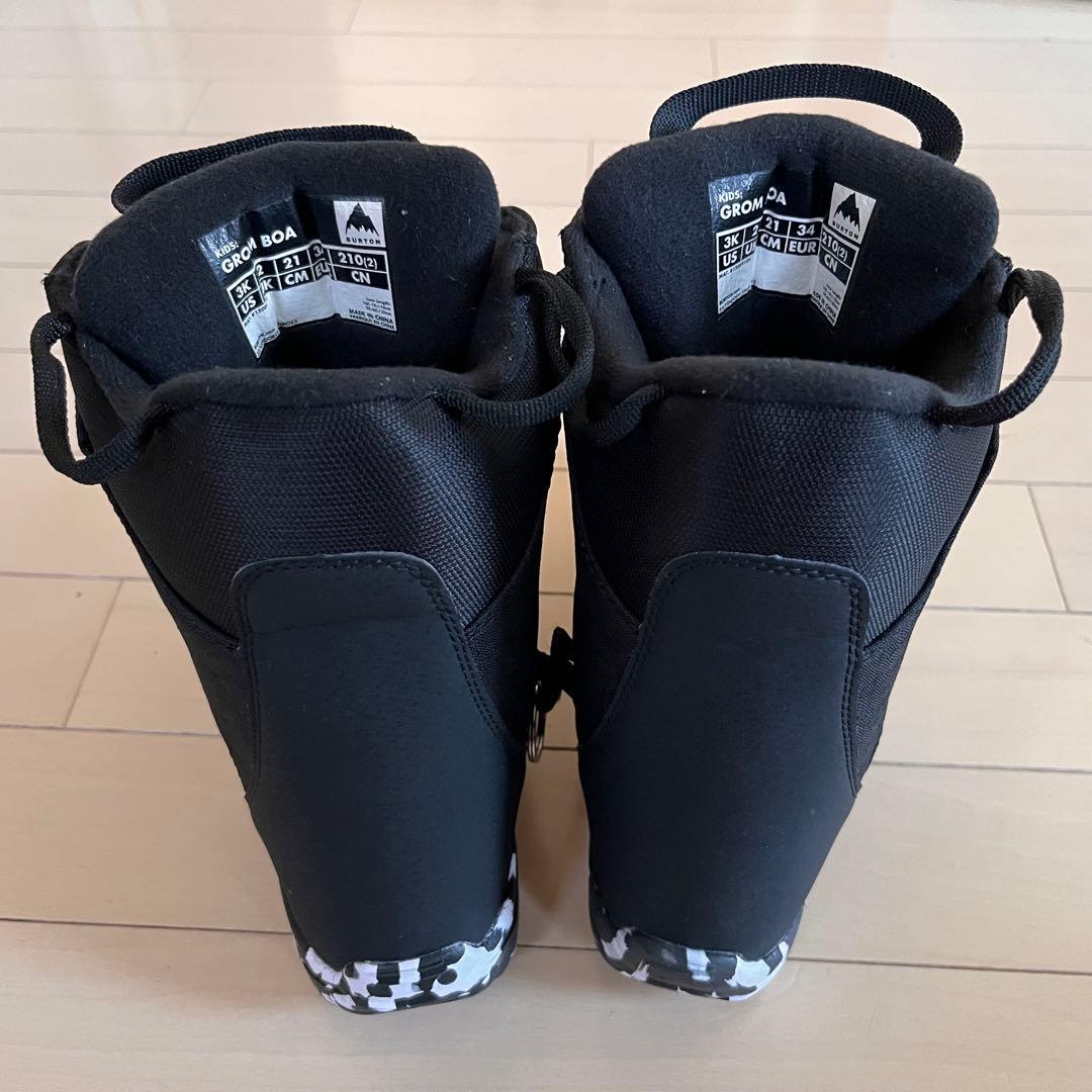 BURTON 子ども用スノーボードブーツ BOAシステム 超美品 21cm