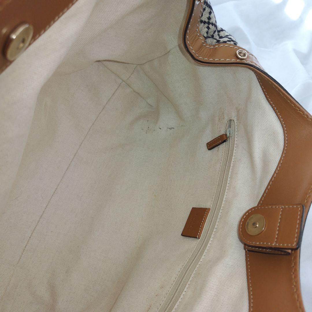 【本日2/8限定値下げ】GUCCI ダイヤモンドパターン ハンドバッグ