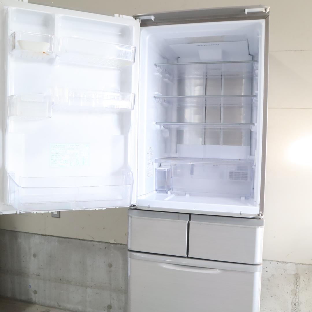 SHARP 冷蔵庫 412L SJ-W412D-S プラズマクラスター B91