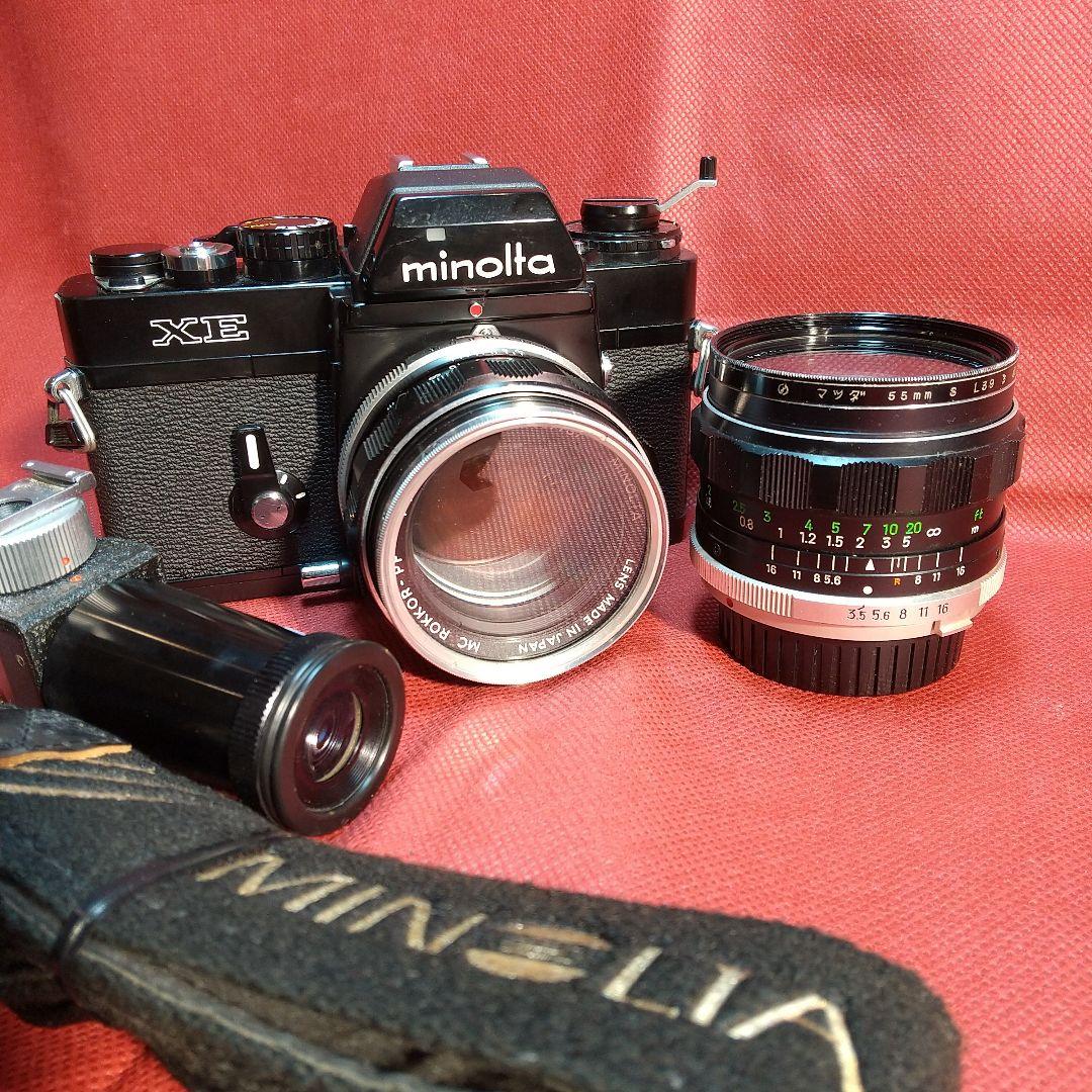 Minolta XE 一眼レフカメラ レンズセット