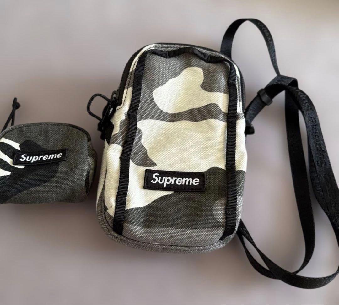 2025SS supreme シュプリーム ショルダーバッグ スマホ　迷彩　カモ