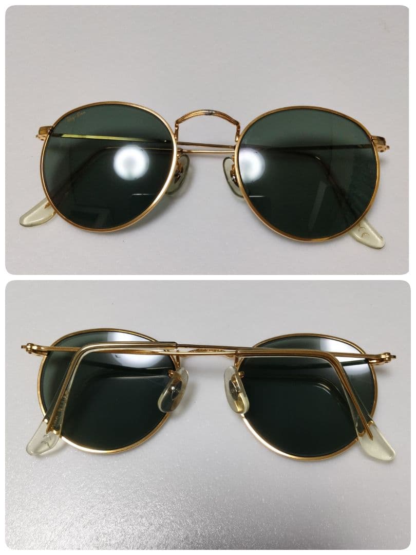 1980s Ray-Ban USA B&L ‘Round l W1573