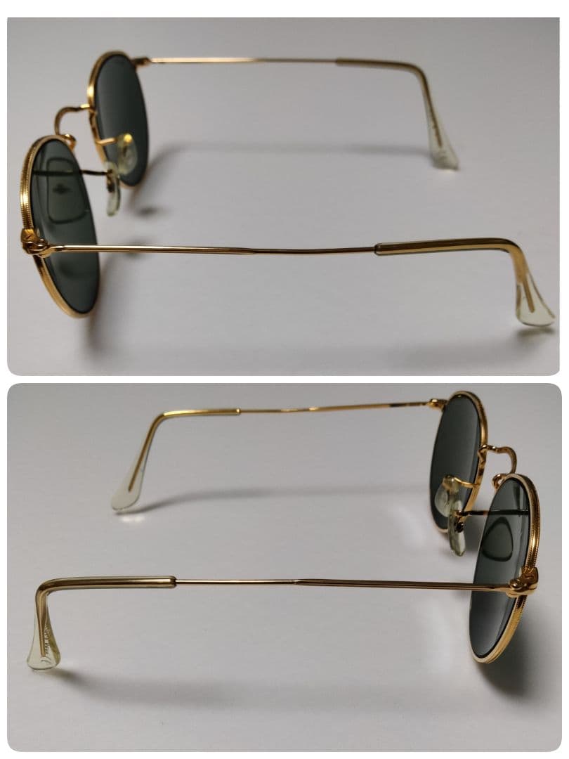 1980s Ray-Ban USA B&L ‘Round l W1573