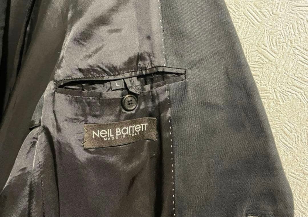【年末特価】neil barrett リネンコットン テーラードジャケット