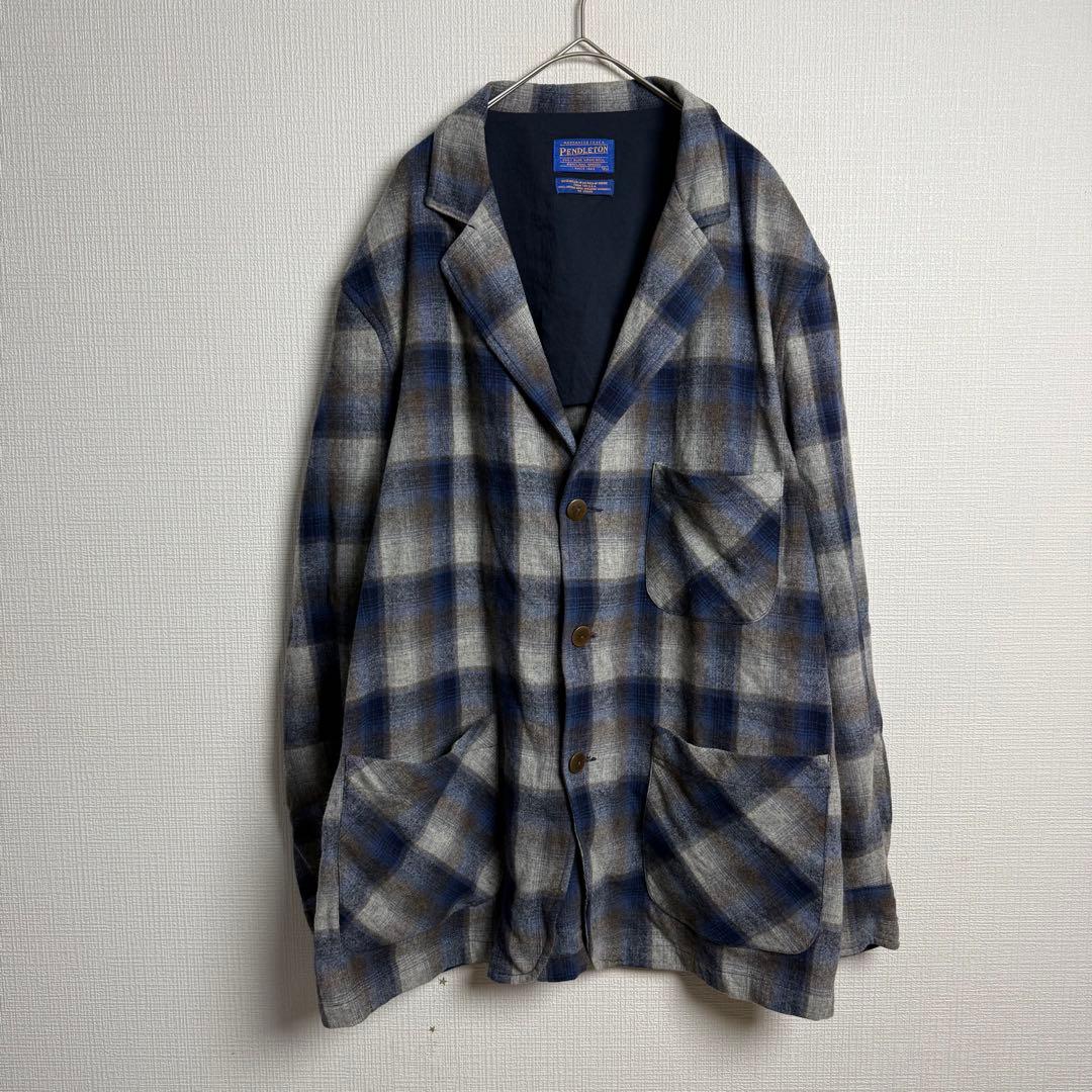 ジャケット・アウター 652 Pendleton Heritage Plaid Wool Jkt XL